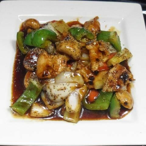 Black Pepper Chicken